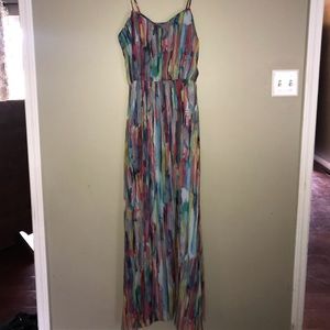 Multi colored Maxi dress